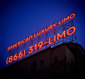 american luxury limousine la billboard